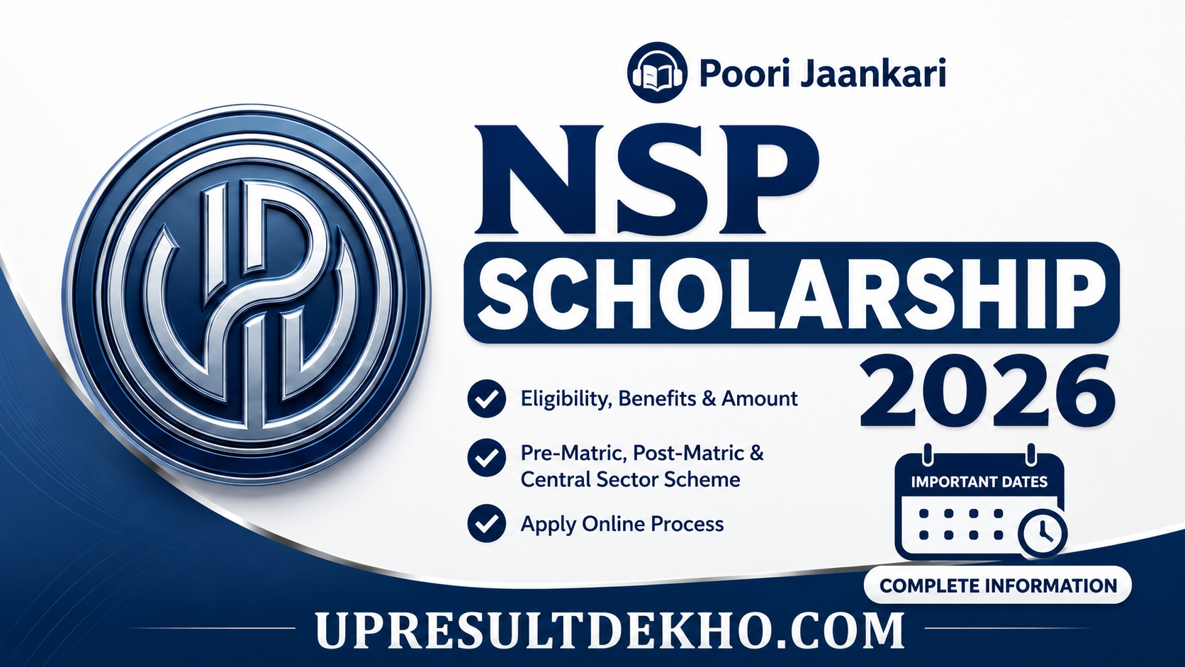 NSP Scholarship 2026 – Apply Online Status Check datePublished: 2026-05-29